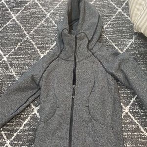 Lulu lemon athletic sweatshirt in dark grey size 2